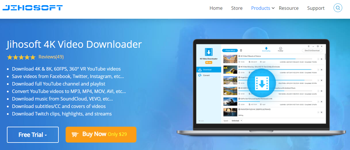 Free 4K Download tools to download videos, images & convert media
