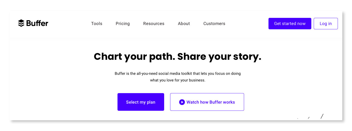 Buffer - Instagram story scheduling tool