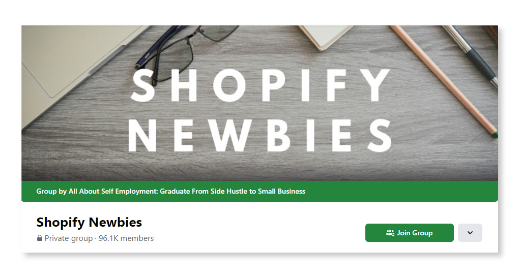 Shopify Newbies_Largest Facebook Groups