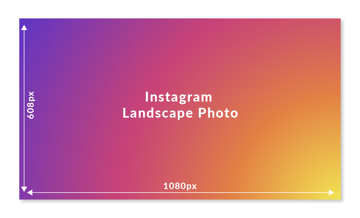 Landscape photo dimensions 