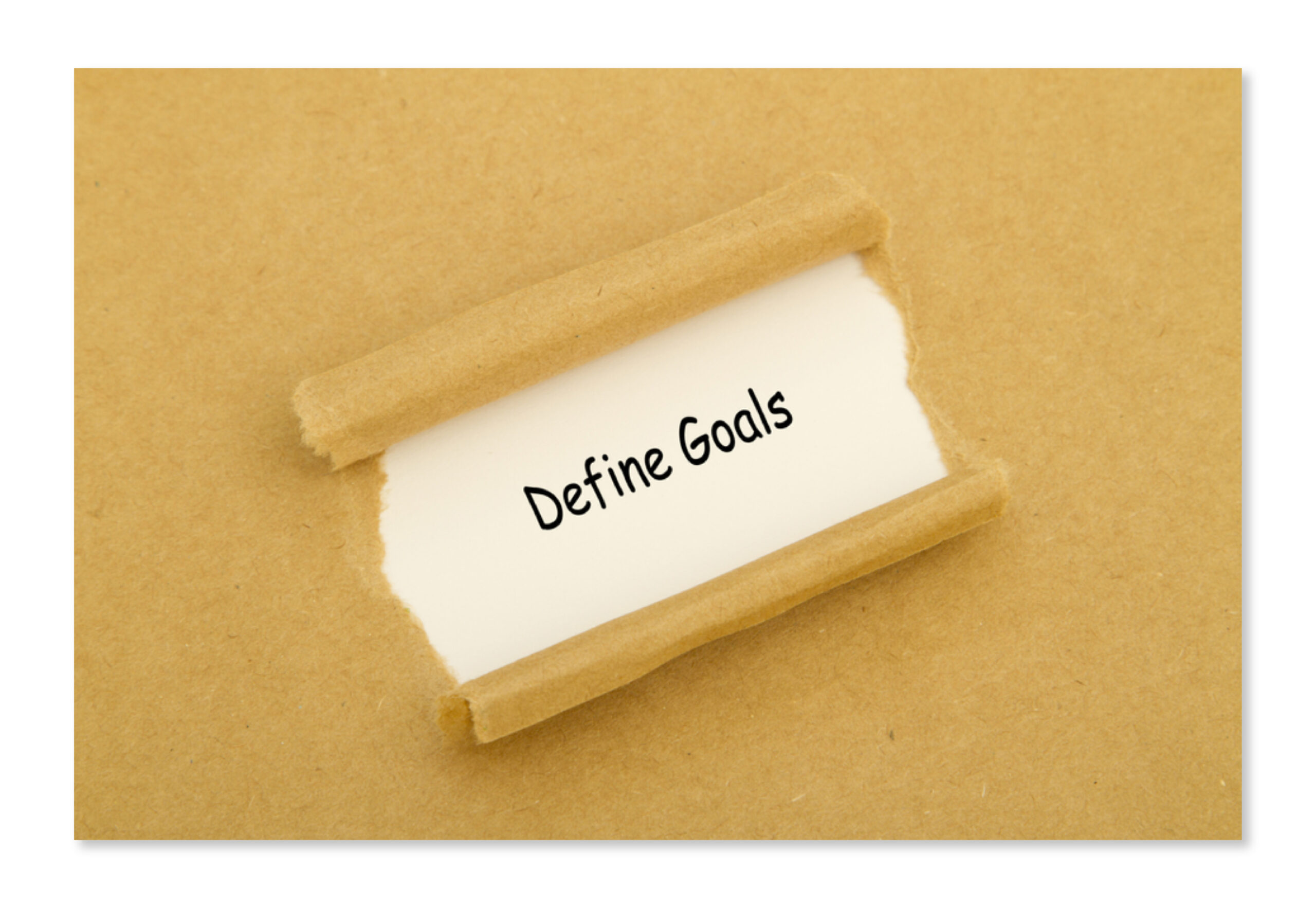 Define Goals