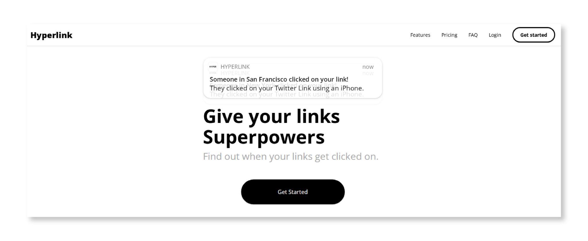 hyperlink homepage