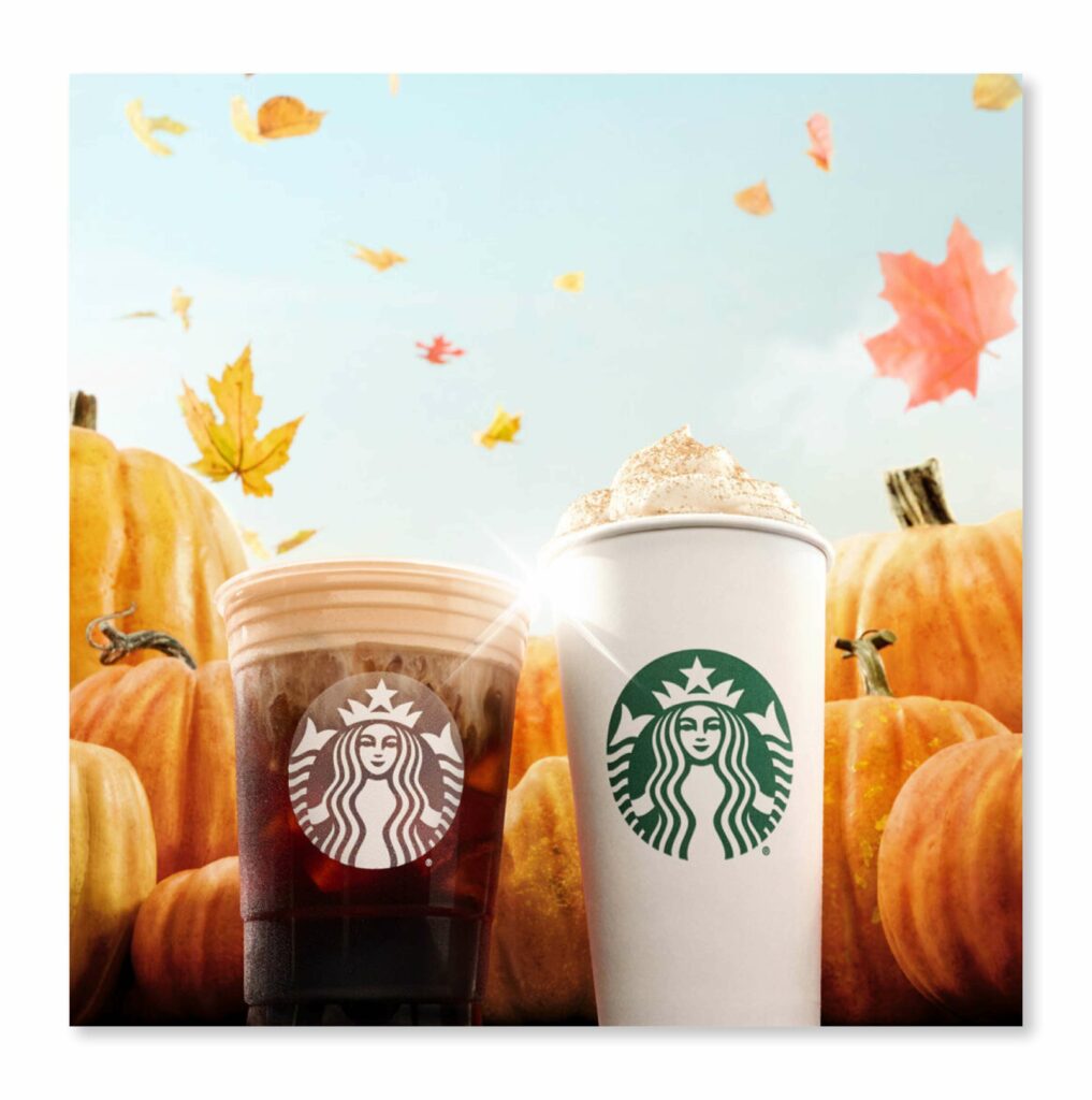 starbucks pumpkin spiced latte