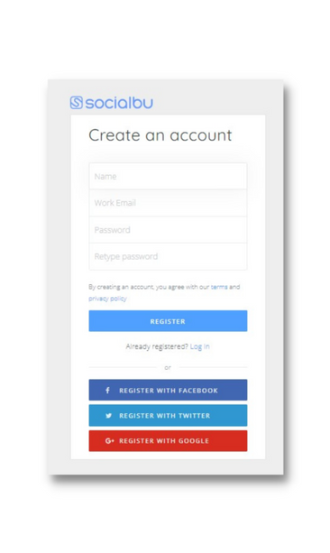 SocialBu Signup