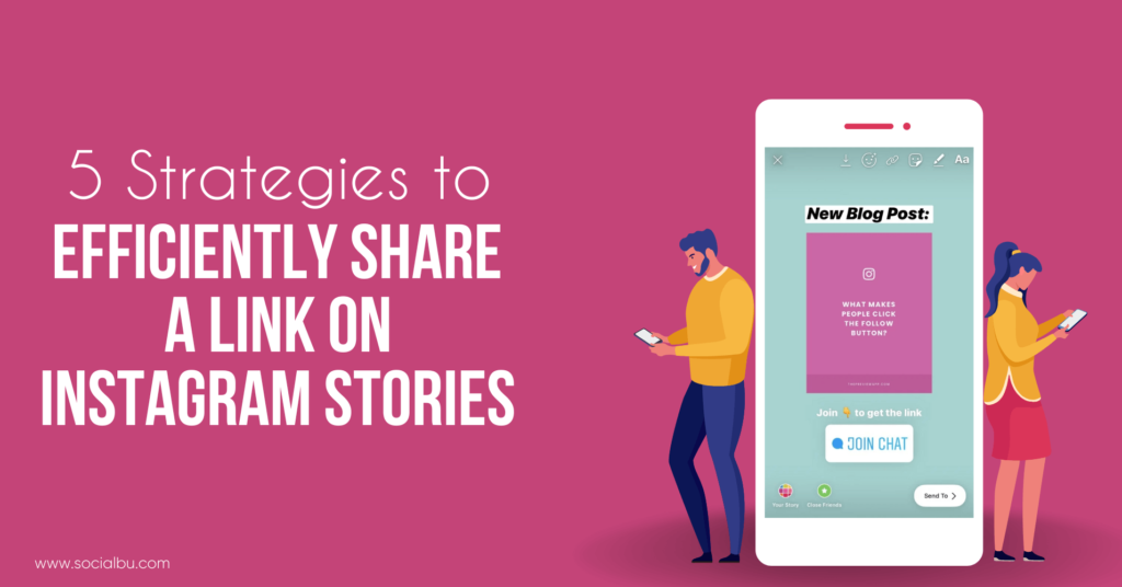 Share links on Instagram stories