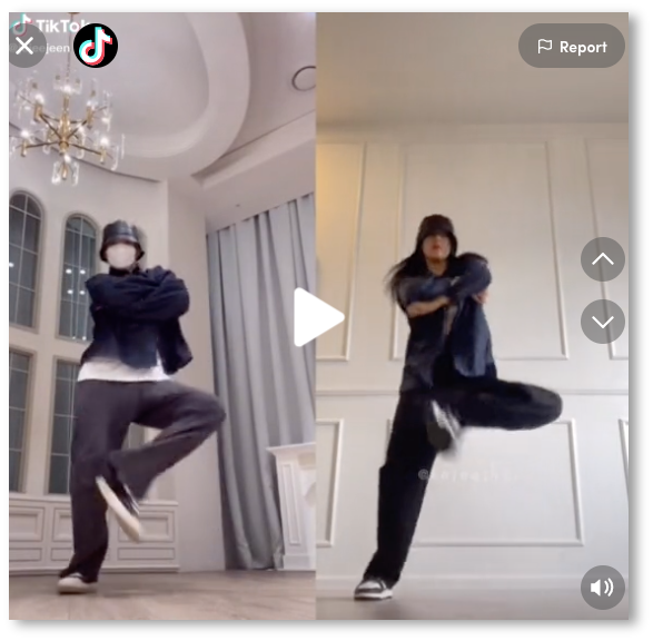 The ultimate dance challenge - scroll stopping TikTok idea