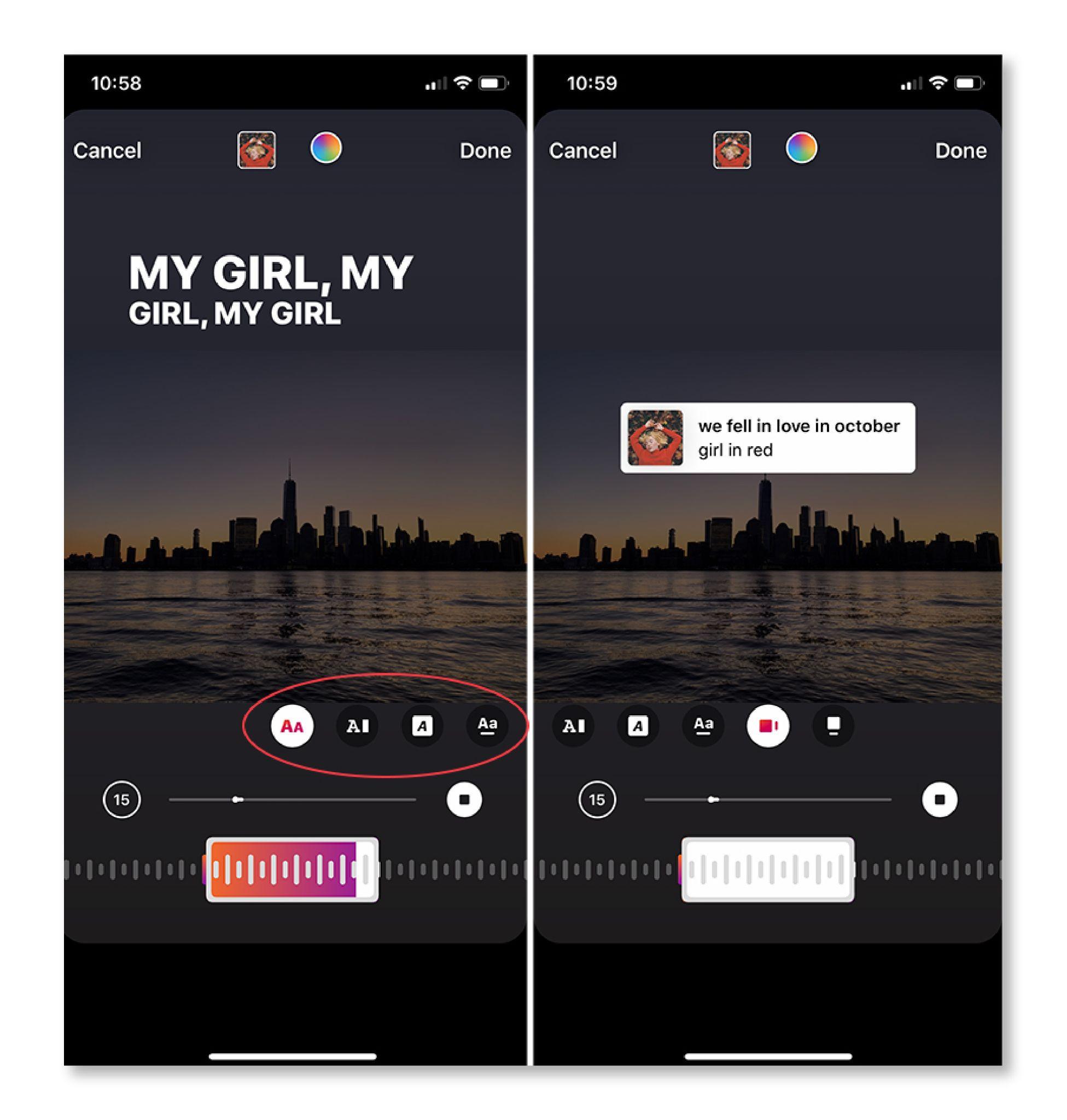 Trending Audio on Instagram Stories