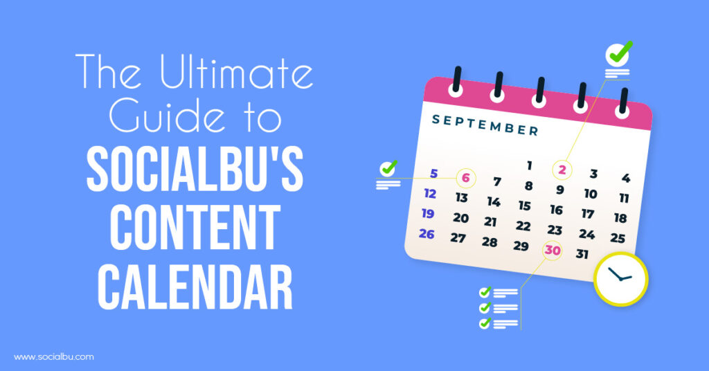SocialBu's Content Calendar