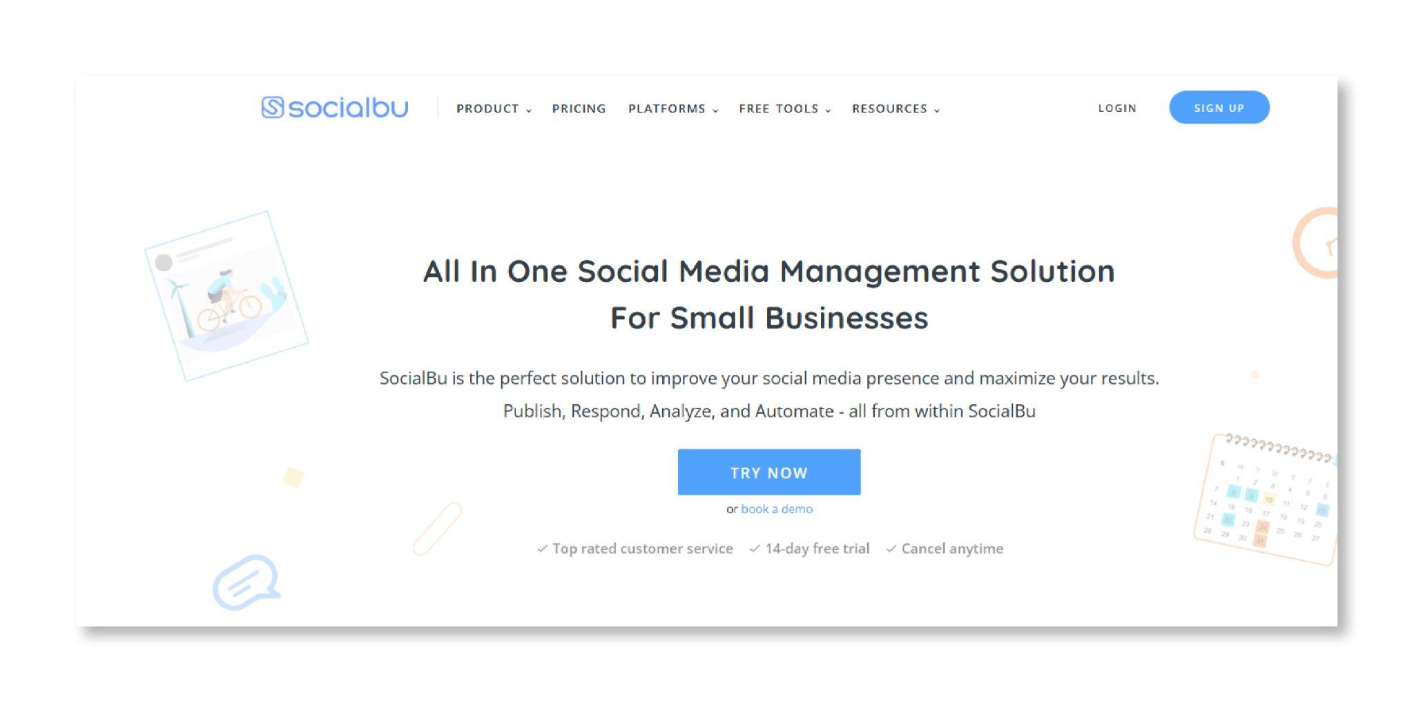 SocialBu Website