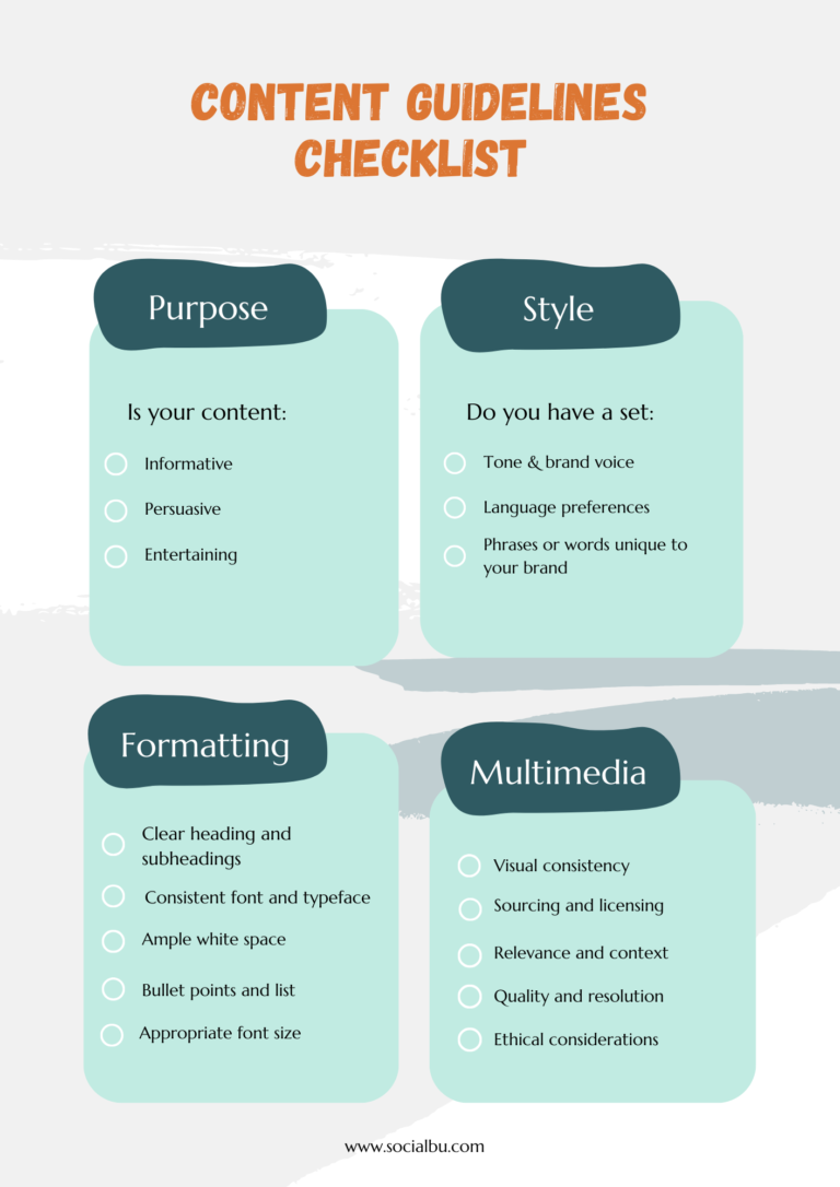 How to Build Solid Content Guidelines in 2024 Checklist How to Build Solid Content Guidelines in 2024 Checklist