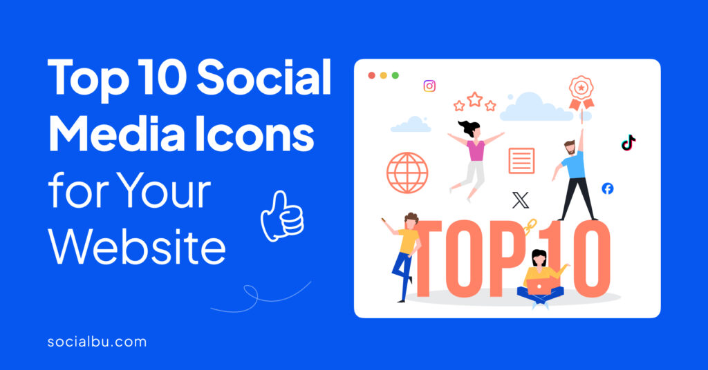social media icons for your website