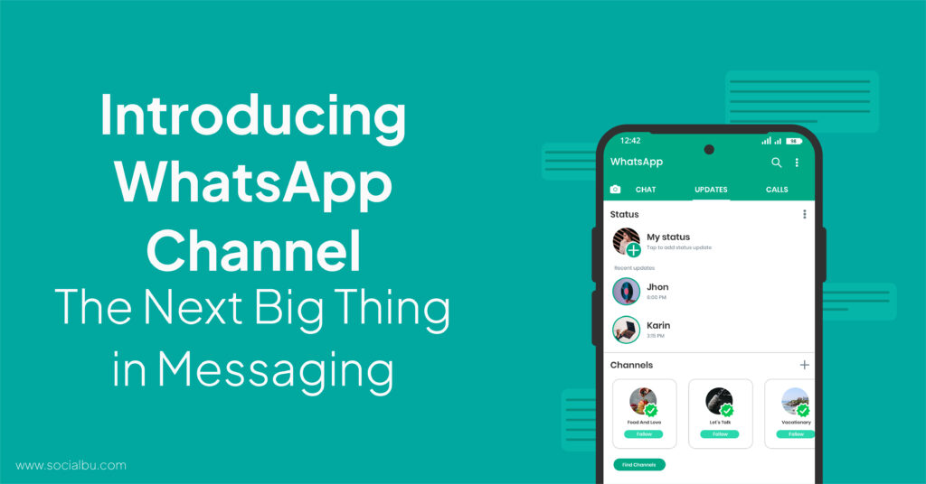 WhatsApp channel