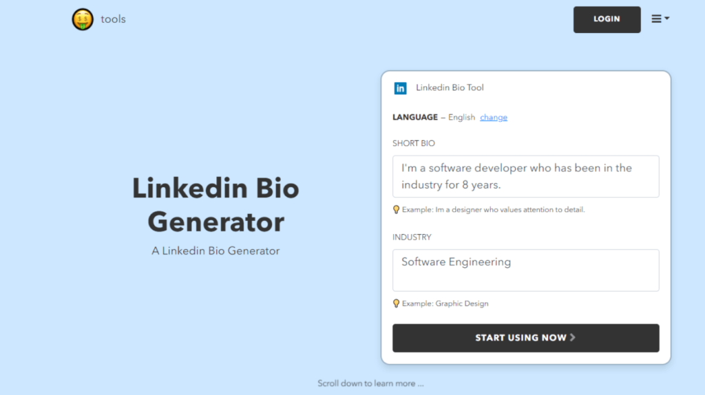 Top 11 Free AI LinkedIn Bio Generator Tools in 2024
