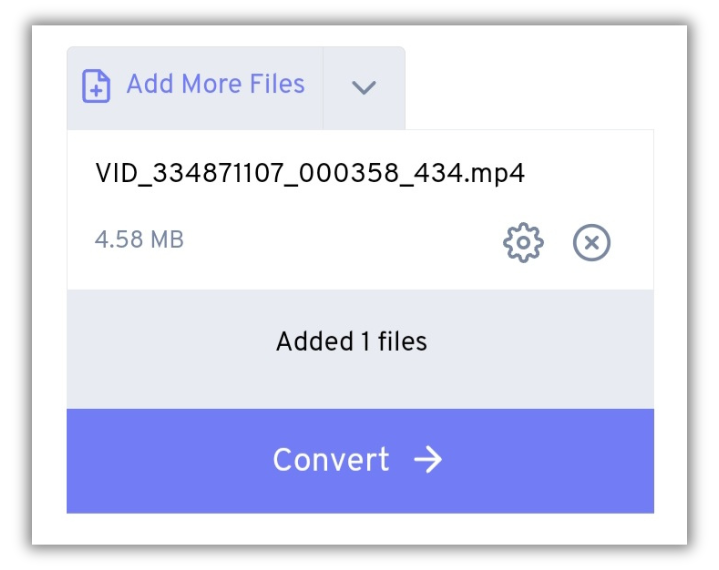 Convert video to MP3