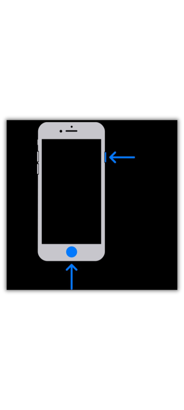 iPhone models with Touch ID and side button