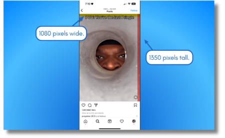 Instagram Reel size