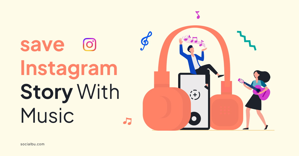 "how to save instagram story with music "