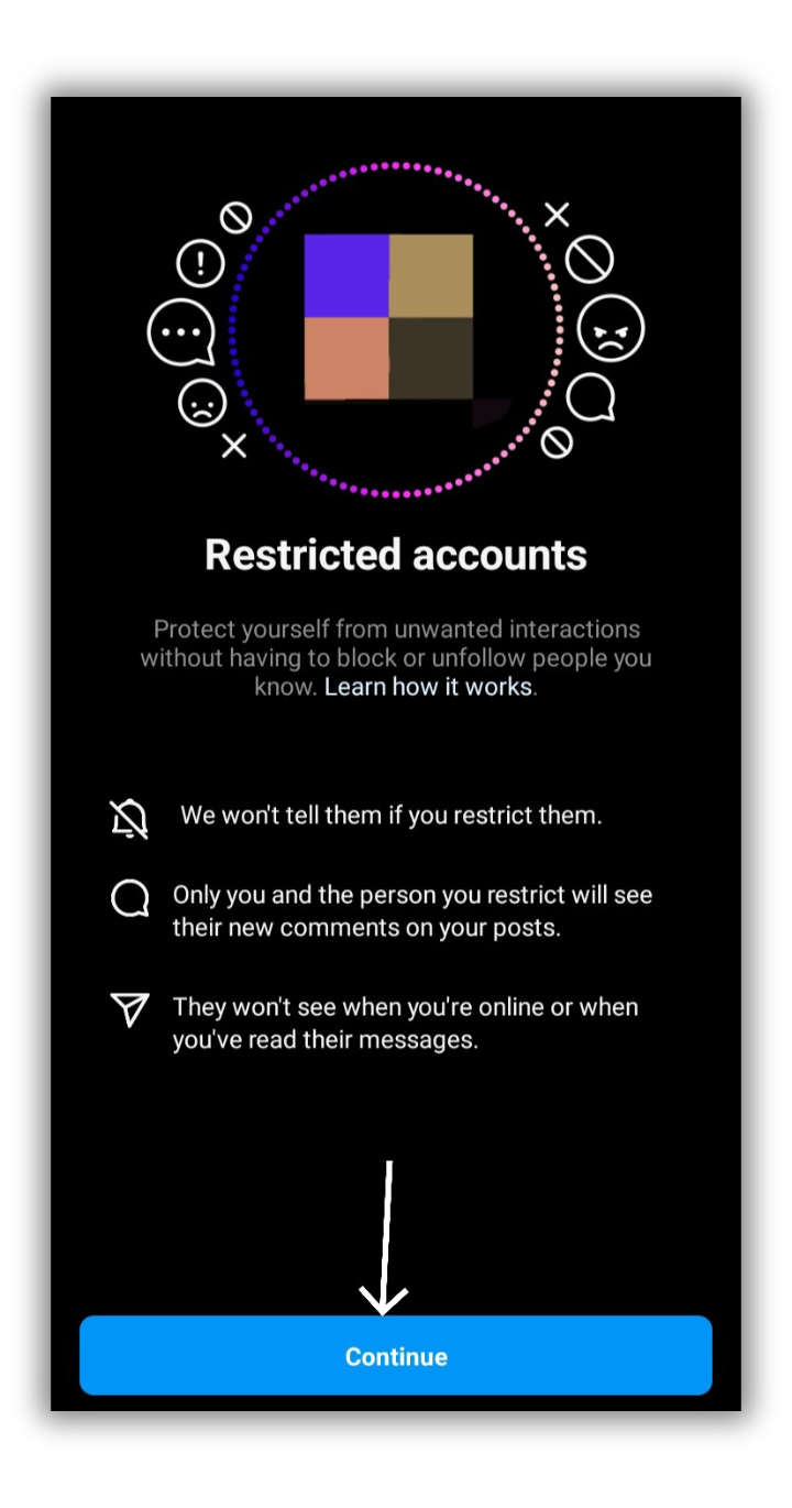 Restrict on Instagram through Settings Page - 2