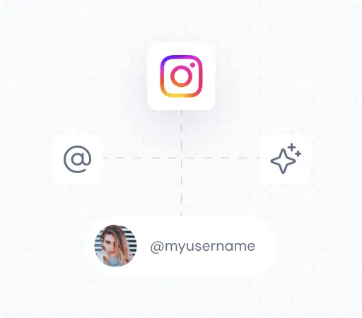 Generate instagram username using AI