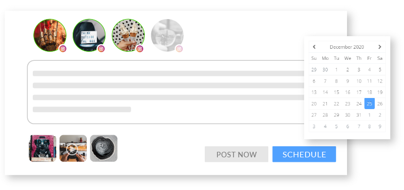 instagram posts scheduling
