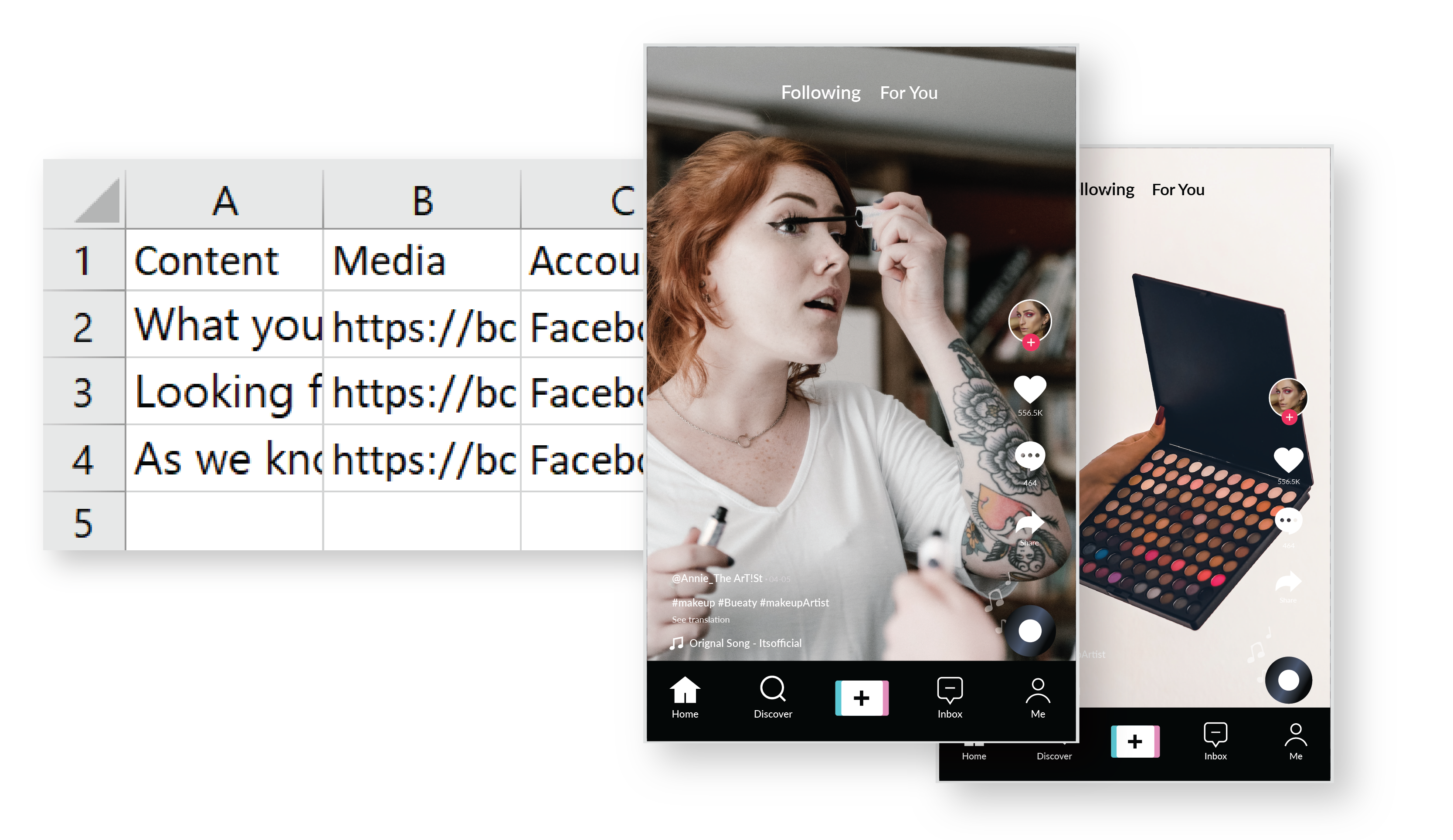 bulk import and schedule tiktok posts