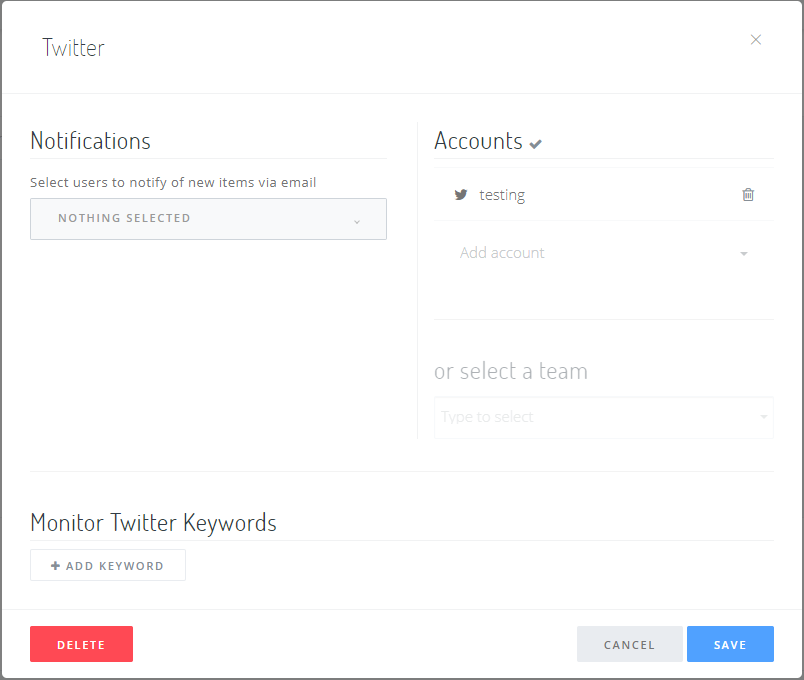 Social Media Monitoring