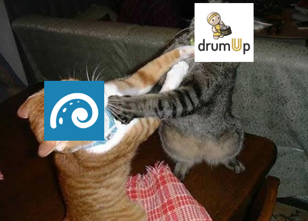 DrumUp vs. oktopost