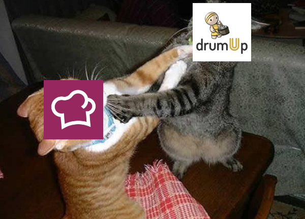 DrumUp vs. Social Bakers