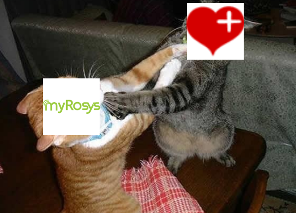 Friends+Me vs. myRosys
