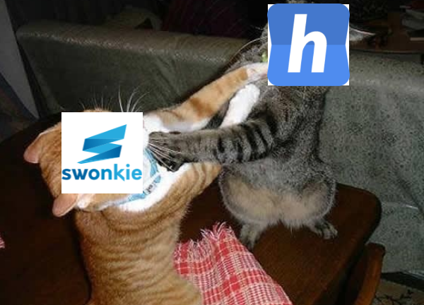 Hopper vs. Swonkie