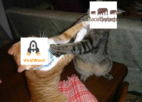 Social Elephants vs. ViralWoot