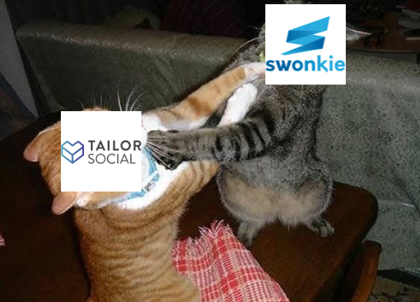 Swonkie vs. Tailor Social